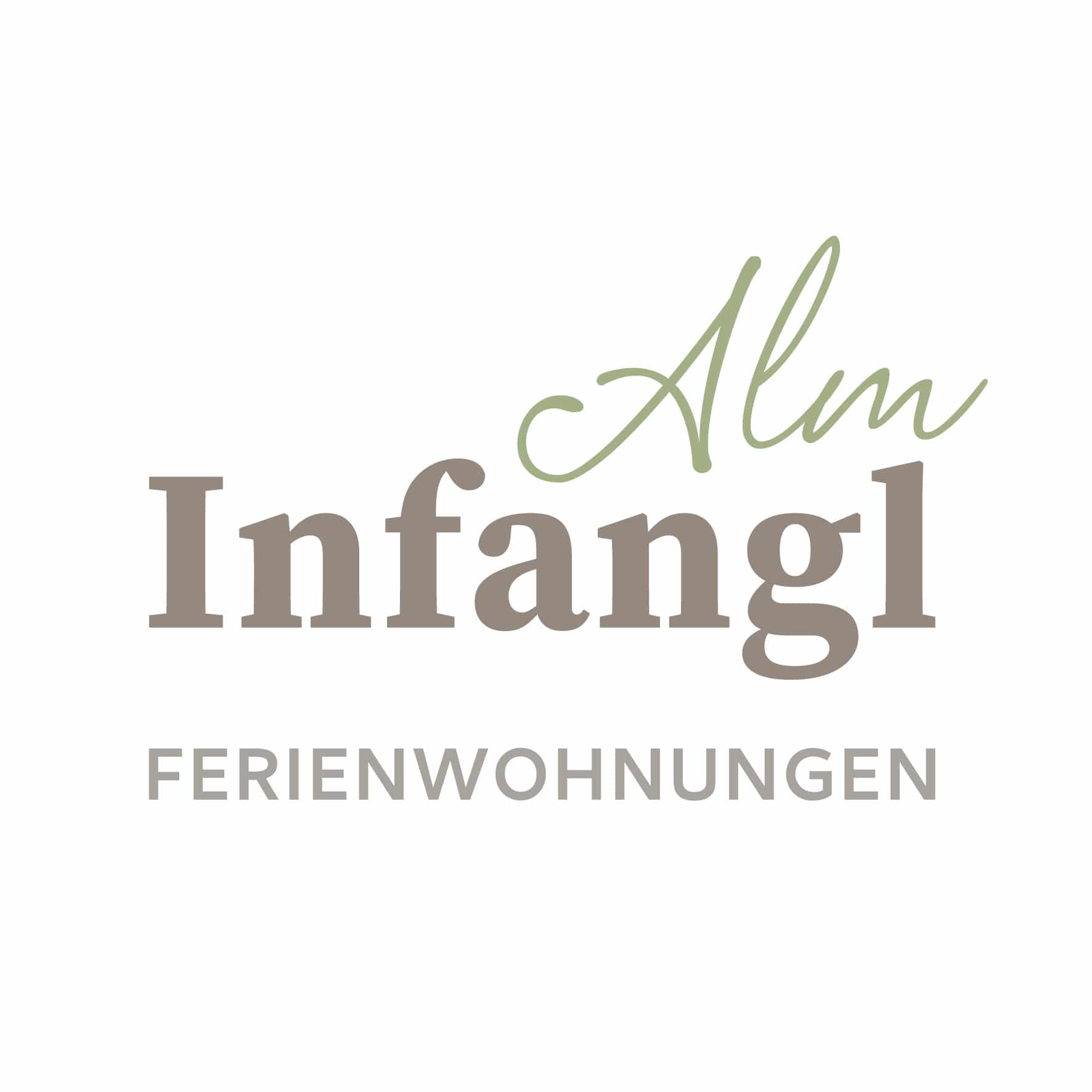 logo infanglAlm - Ferienwohnungen - mittendorfer josef - altmünster - traunkirchen - logo by alexander moser